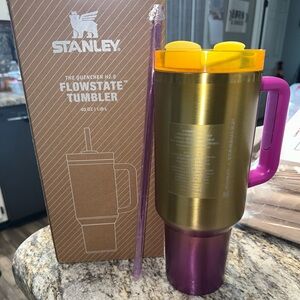 Stanley x STARBUCKS Gold and Purple Tumbler